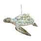 Blue Sea Turtle - December Diamonds Holiday Ornament - Mellow Monkey