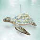 Blue Sea Turtle - December Diamonds Holiday Ornament - Mellow Monkey