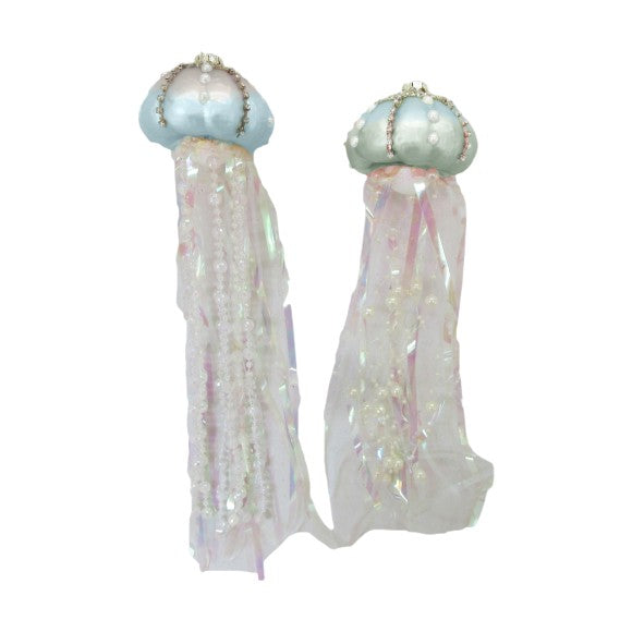 Ocean Breeze Jellyfish - December Diamonds Holiday Ornament - Mellow Monkey