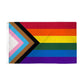 Daniel Quasar Nylon Pride Flag 5-ft x 3-ft