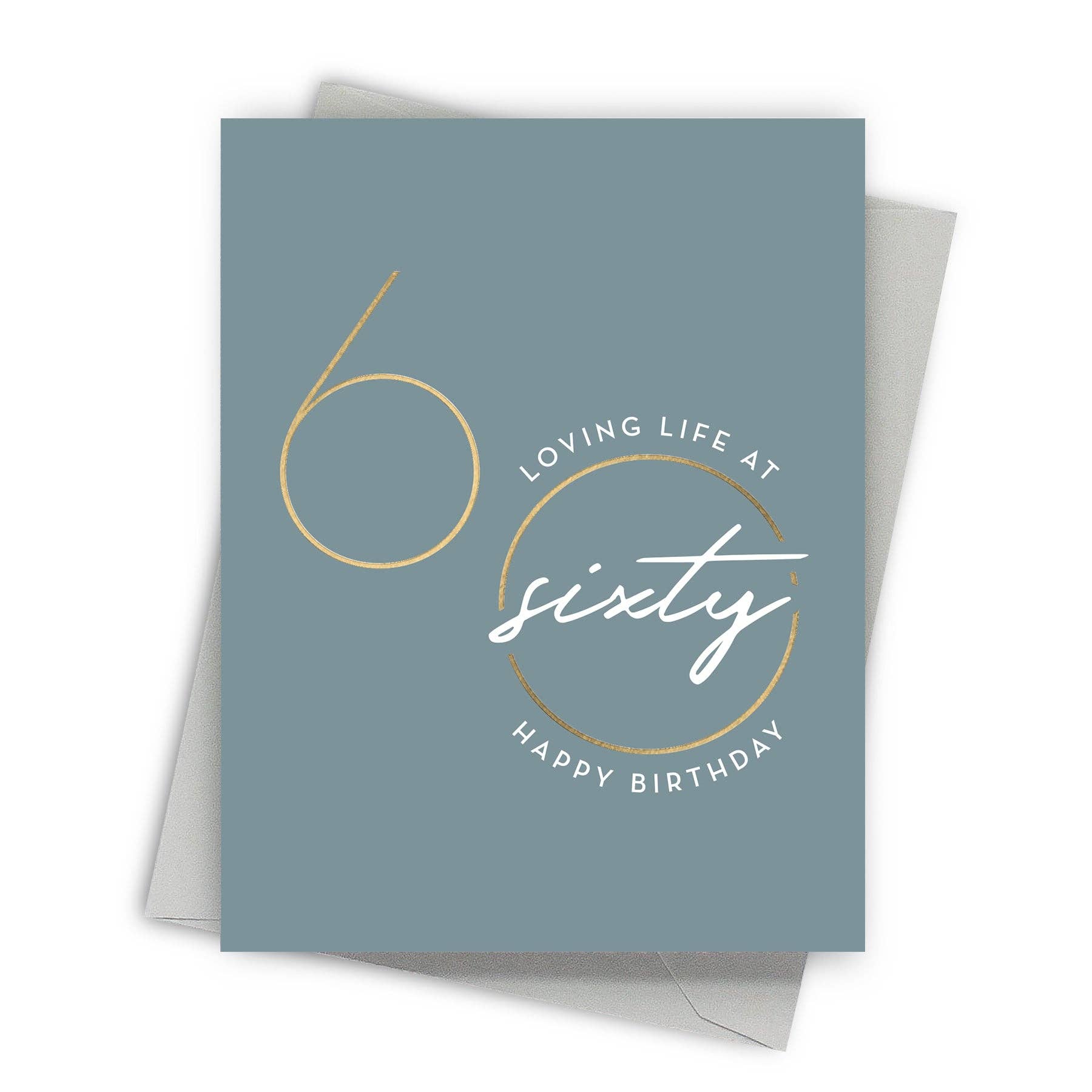 Loving 60 – Milestone Birthday Card - Mellow Monkey