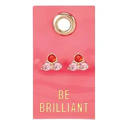 Gemstone Earrings - Be Brilliant - Mellow Monkey