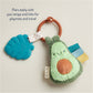 Itzy Pal™ Plush + Teether: Avocado - Mellow Monkey