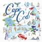 Cape Cod Paper Cocktail Napkins - 20 Count - Mellow Monkey