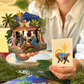 Freshcut Paper Mini Nativity Pop-Up Greeting Card - Mellow Monkey