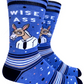 Wise Ass - Men's Crew Socks - Mellow Monkey