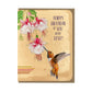 Rufous Hummingbird - Birthday Greeting Card - Mellow Monkey
