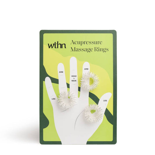Acupressure Massage Rings - Set of 3