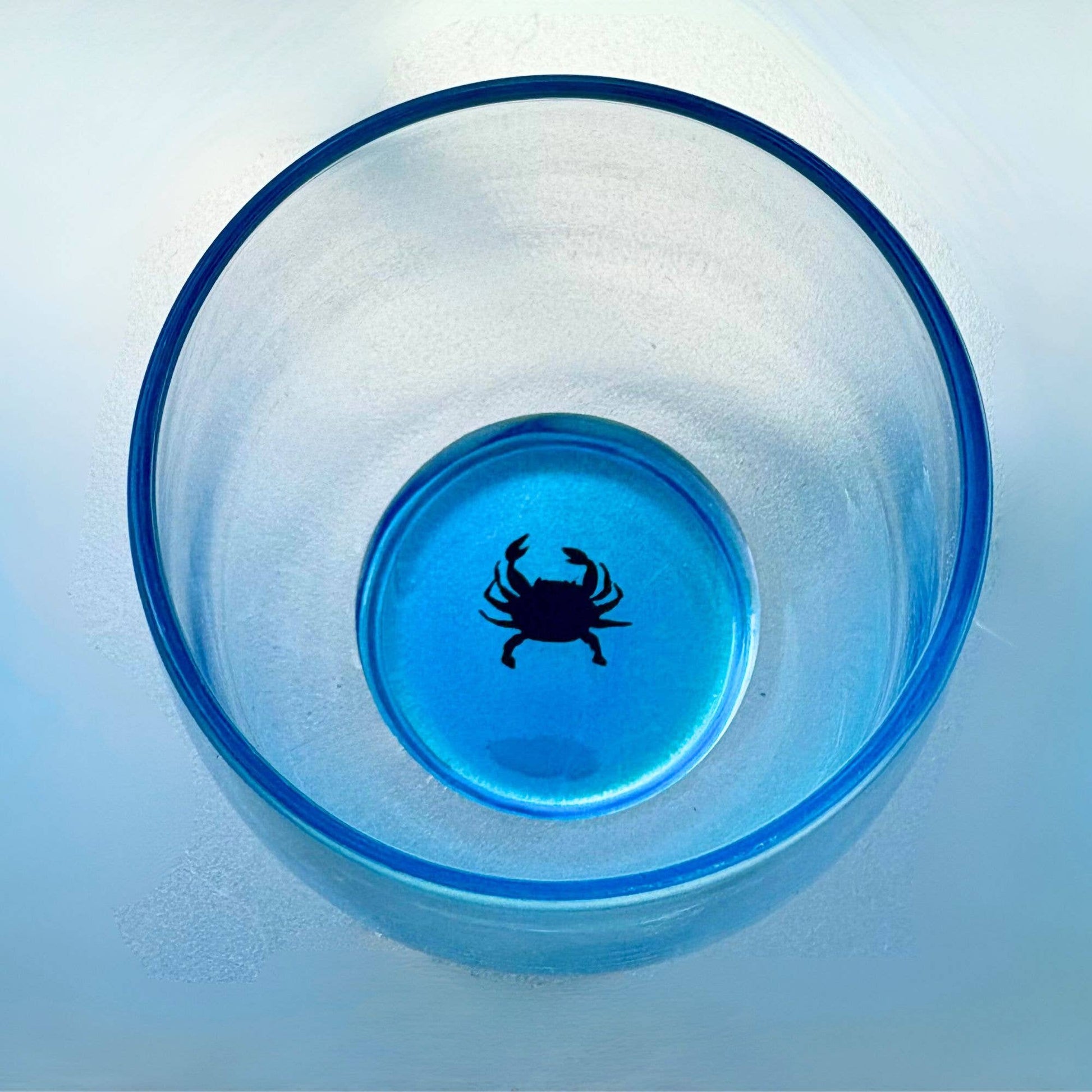 Crab - Ocean Resin - 15-oz Stemless Wine Glass - Mellow Monkey