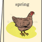 Spring Chicken - Greeting Card - Mellow Monkey