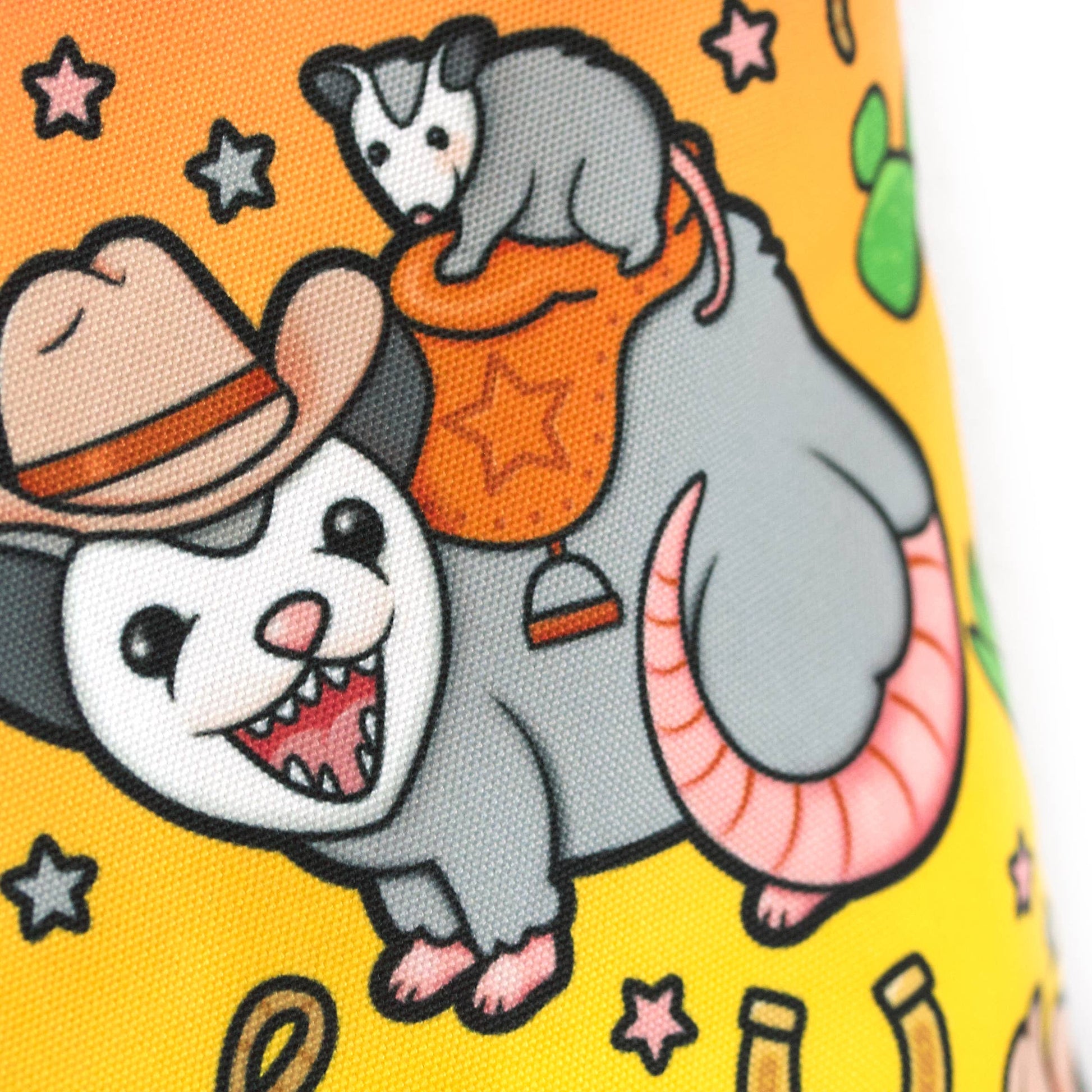 Possum Posse Tote Bag - Zippered - Washable - Mellow Monkey