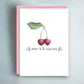 Cherries - Valentine's Day - Greeting Card - Mellow Monkey