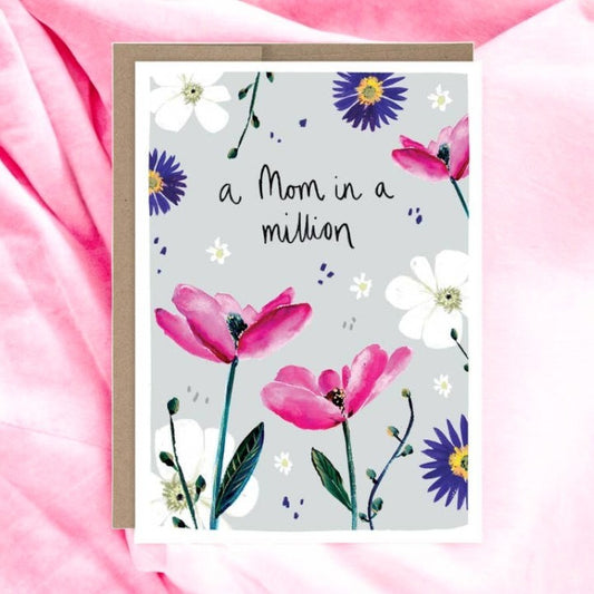 Mom in a Million Mother's Day - Greeting Card