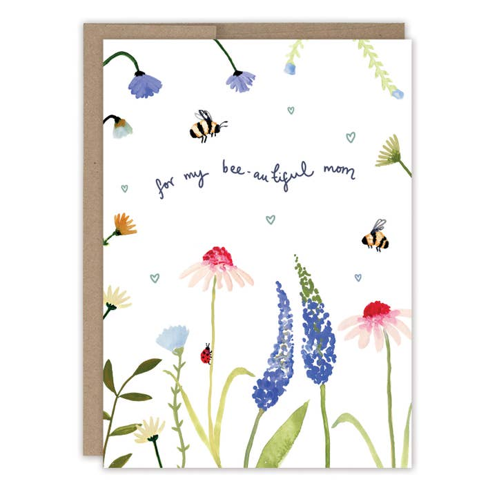 Bee-Autiful Mother's Day - Greeting Card - Mellow Monkey