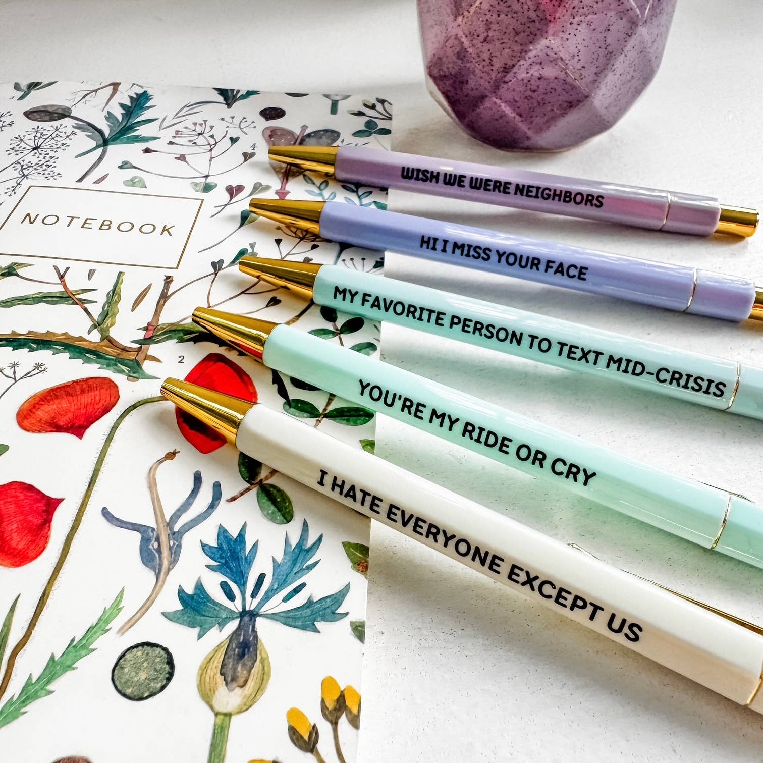 Love You Bestie Pen Set - Mellow Monkey