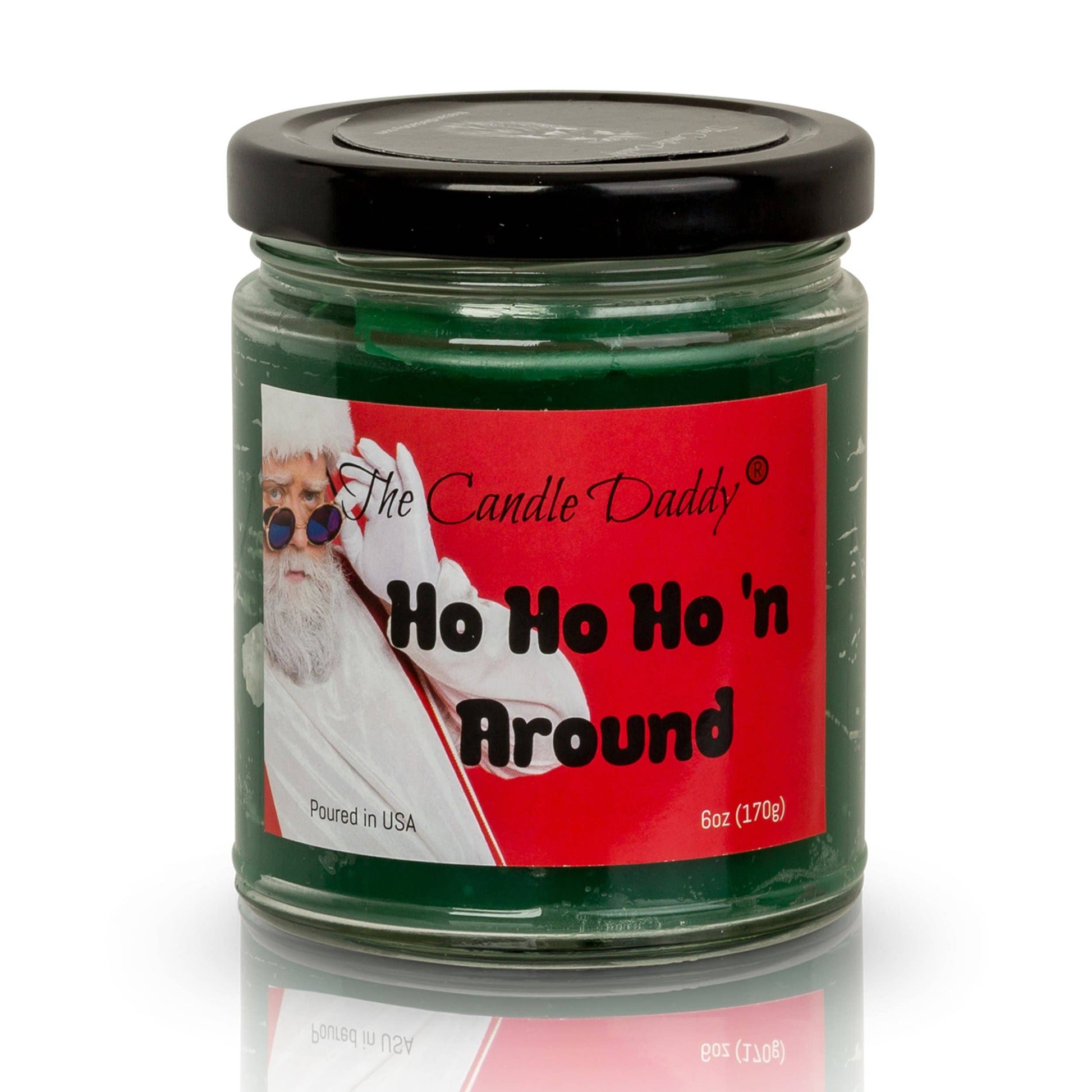 Ho Ho Ho'n Around Holiday Candle - Funny Christmas - Mellow Monkey