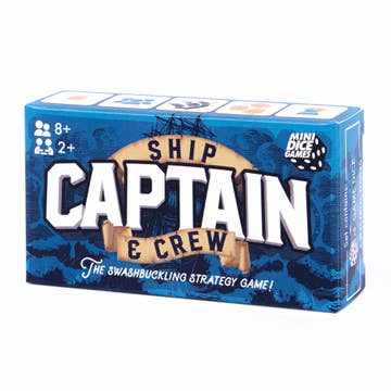 Ship Captain And Crew - Mini Dice Game - Mellow Monkey
