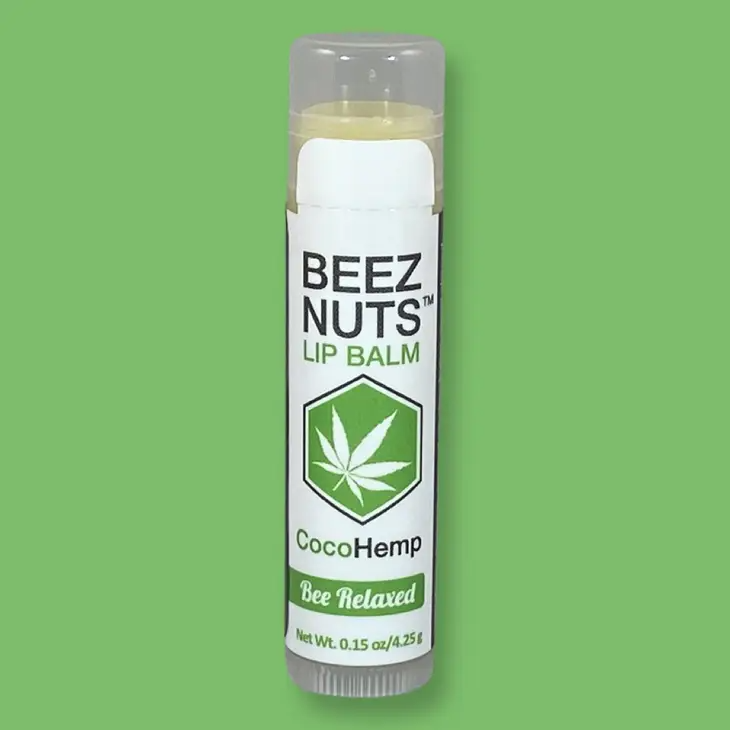 CocoHemp - Beez Nuts Beeswax and Tree Nut Oil Lip Balm - Mellow Monkey