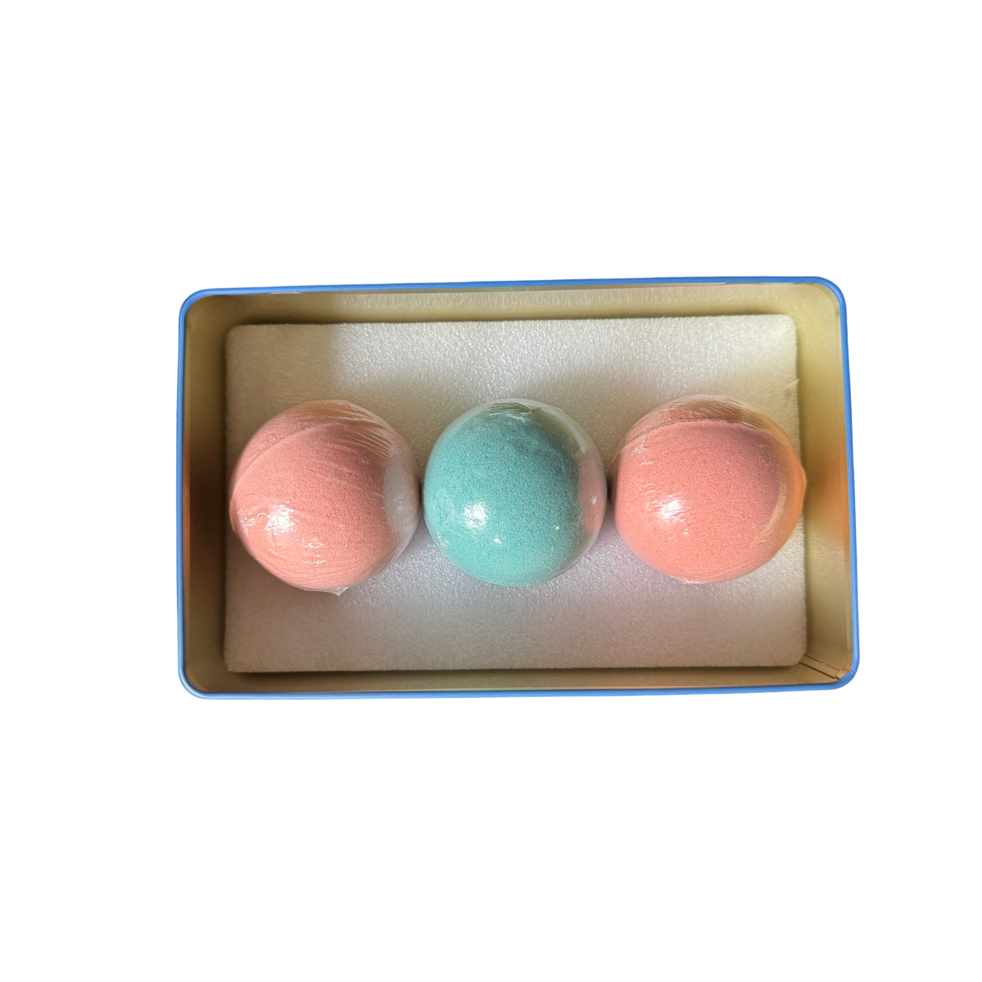 Calm The Fuck Down Bath Bomb Set in Reusable Tin Box - Mellow Monkey