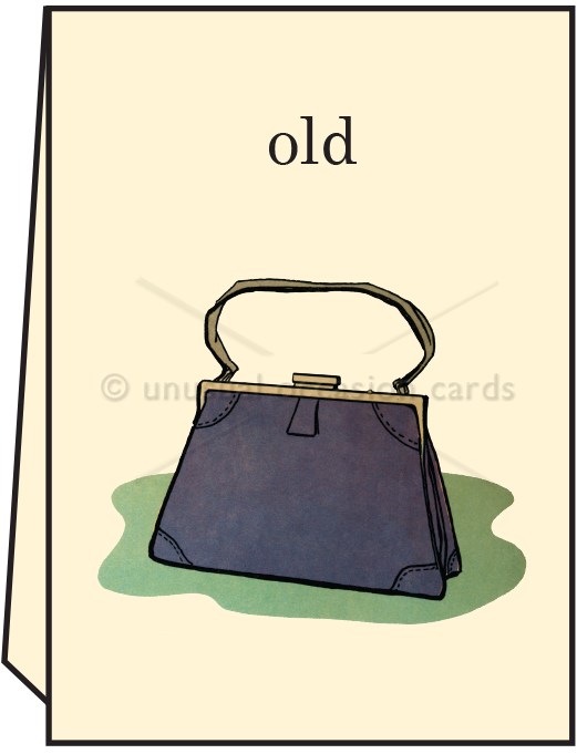 Old Bag - Greeting Card - Mellow Monkey