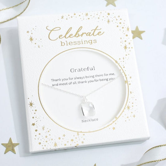 Celebrate Blessings - Gem - Silver - Mellow Monkey