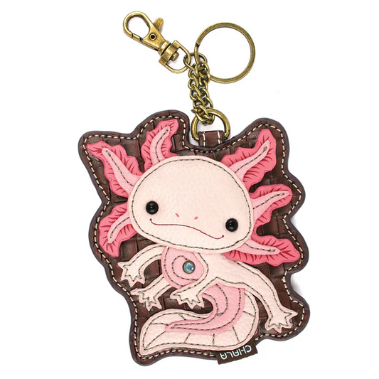 Axolotl - Chala Coin Purse / Key Fob - Mellow Monkey