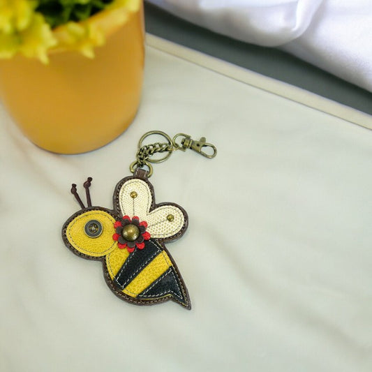 Bee - Chala Coin Purse/Key Chain - Mellow Monkey