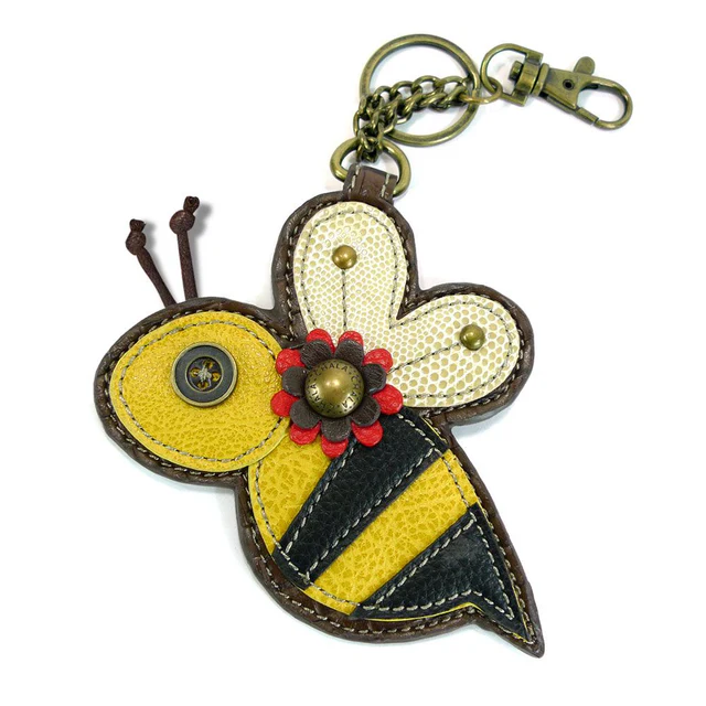 Bee - Chala Coin Purse/Key Chain - Mellow Monkey