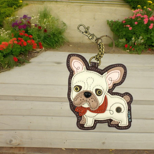 French Bulldog - Chala Coin Purse/Key Chain - Mellow Monkey