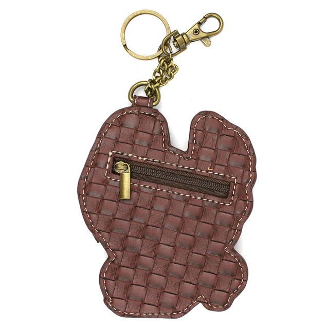 Hen with Chicks - Chala Coin Purse / Key Fob - Mellow Monkey