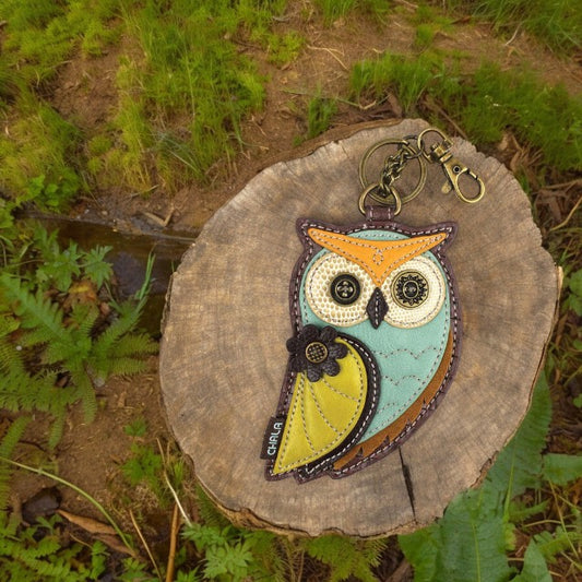 Owl - Chala Coin Purse/Key Chain - Mellow Monkey