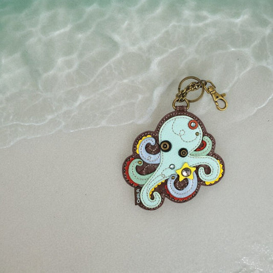 Octopus - Chala Coin Purse/Key Chain - Mellow Monkey