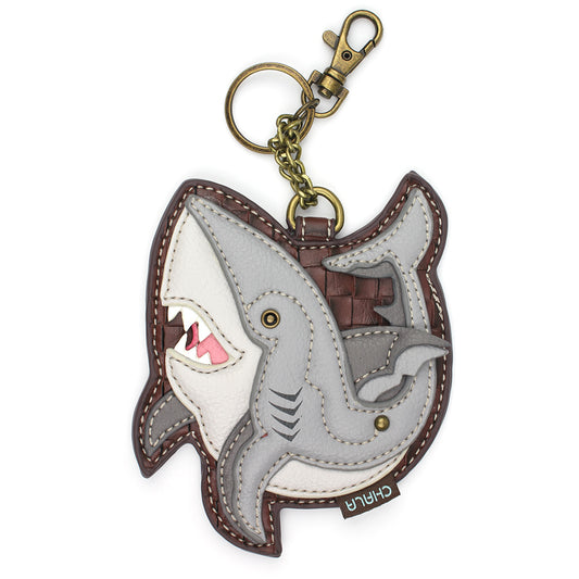 Shark - Coin Purse / Key Fob - Mellow Monkey
