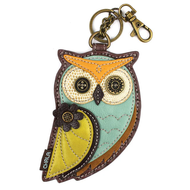 Owl - Chala Coin Purse/Key Chain - Mellow Monkey