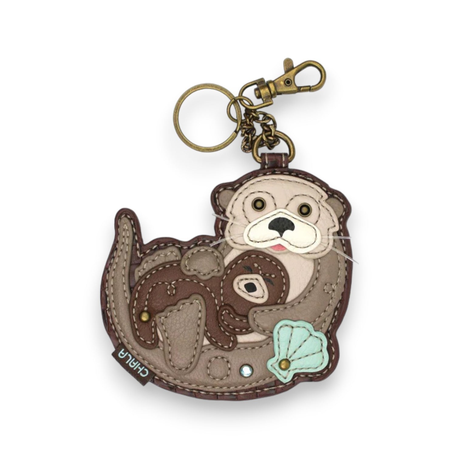 Otter- Chala Coin Purse/Key Chain - Mellow Monkey