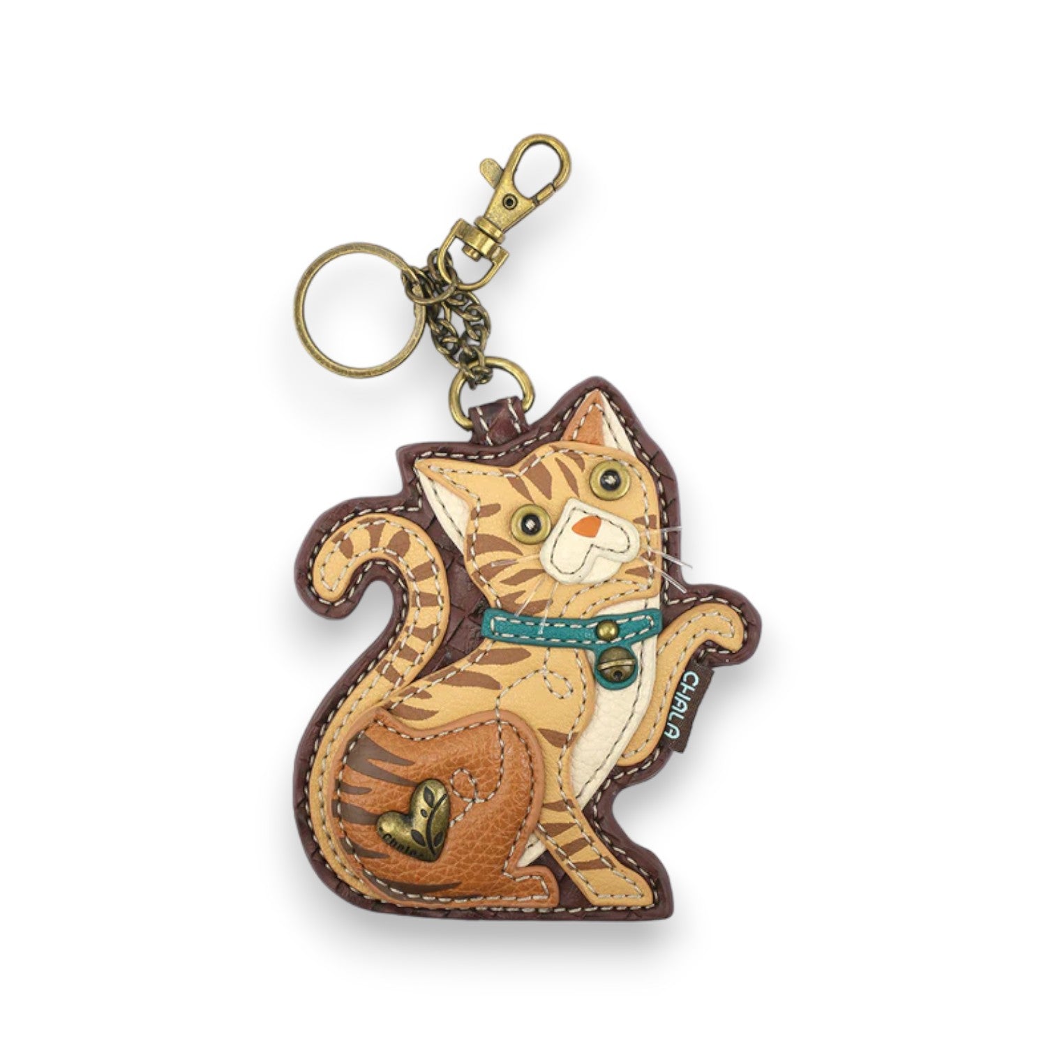 Tabby Cat- Chala Coin Purse/Key Chain - Mellow Monkey