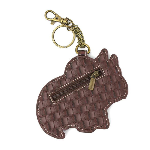 Triceratops- Chala Coin Purse/Key Chain - Mellow Monkey