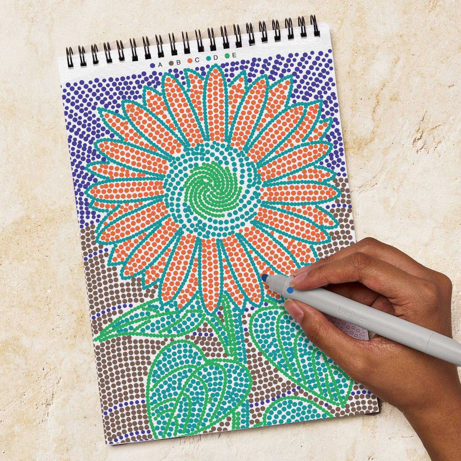 FlowArt - Dot by Letter - Botanicals - Mellow Monkey