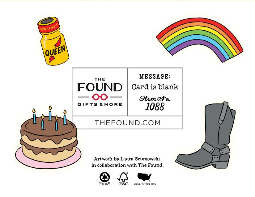 Happy Birthday Slut Card - Mellow Monkey