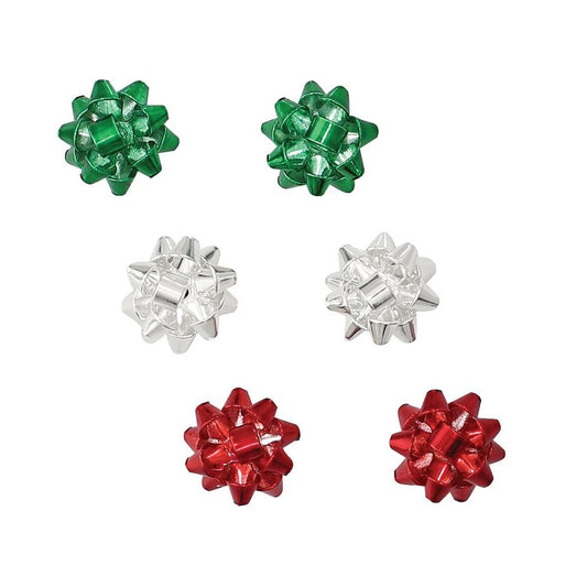 Earrings - Holiday Bow Trio - Mellow Monkey
