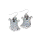 Silver Glitter Ghosts Earrings - Mellow Monkey