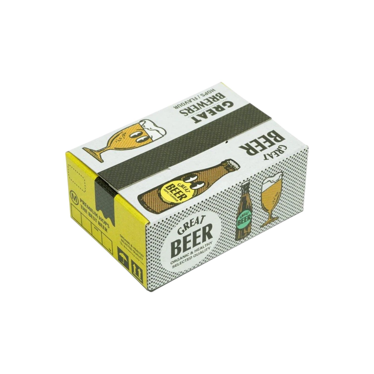 Beer Brewers Stickers - Boxed Hologram Stickers - Mellow Monkey