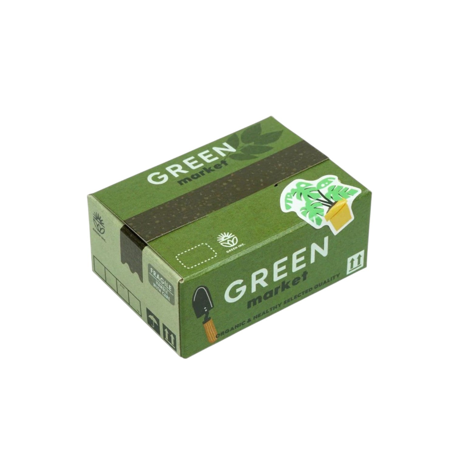 Plant Market Stickers - Boxed Hologram Stickers - Mellow Monkey