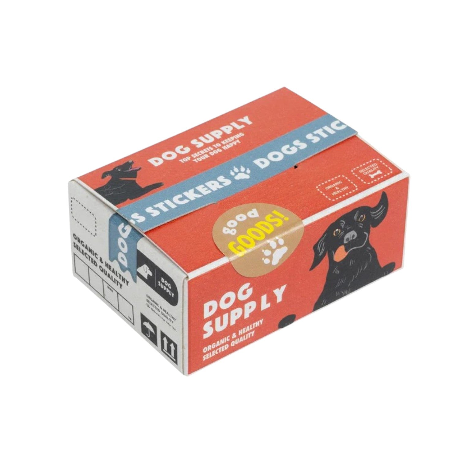 Dog Supply Stickers - Boxed Hologram Stickers - Mellow Monkey