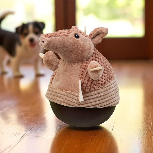 Roly Poly Armadillo Dog Toy - Mellow Monkey
