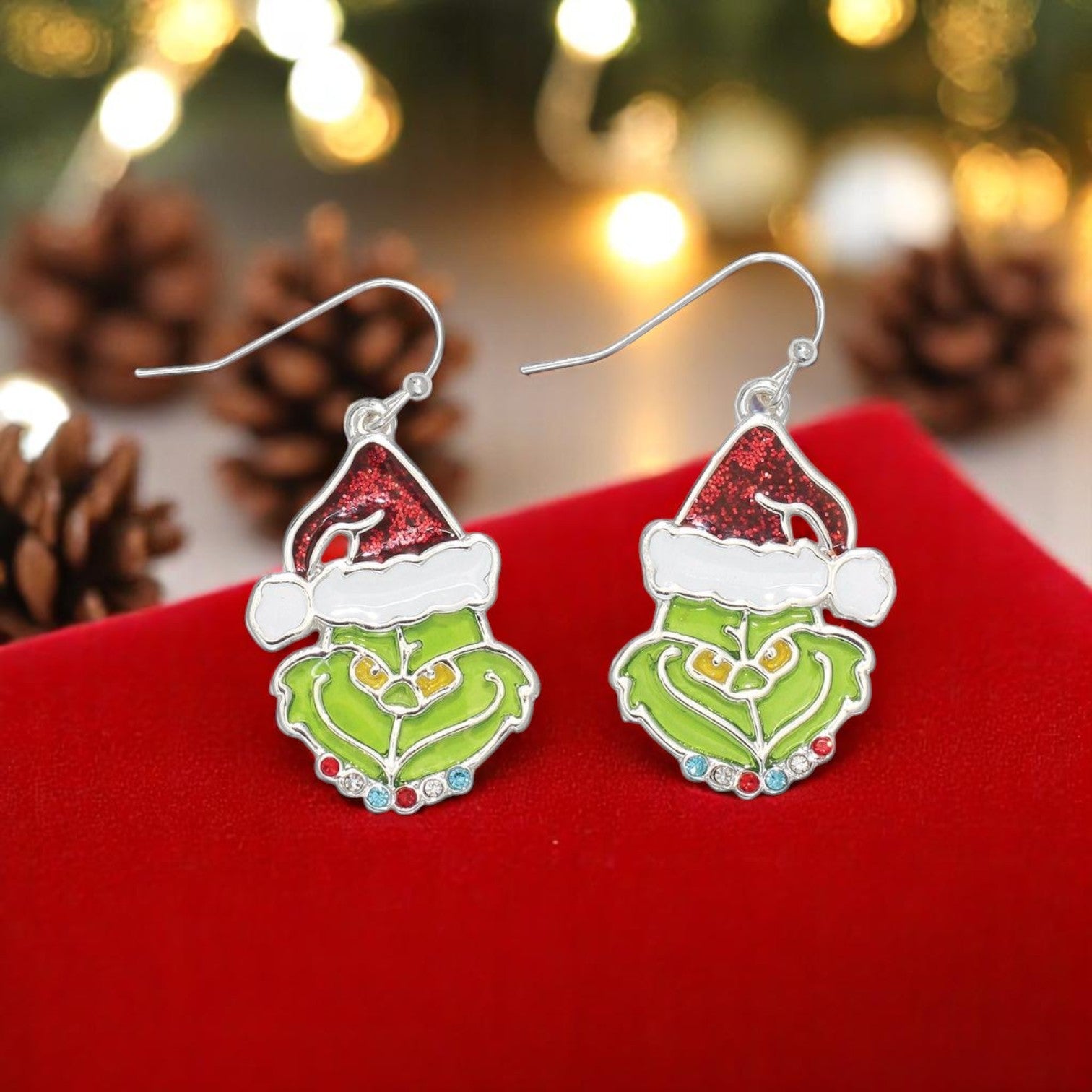 Stained Glass Mean One Earrings - Mellow Monkey