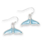 Ocean Blue Whale Tails - Earrings - Mellow Monkey