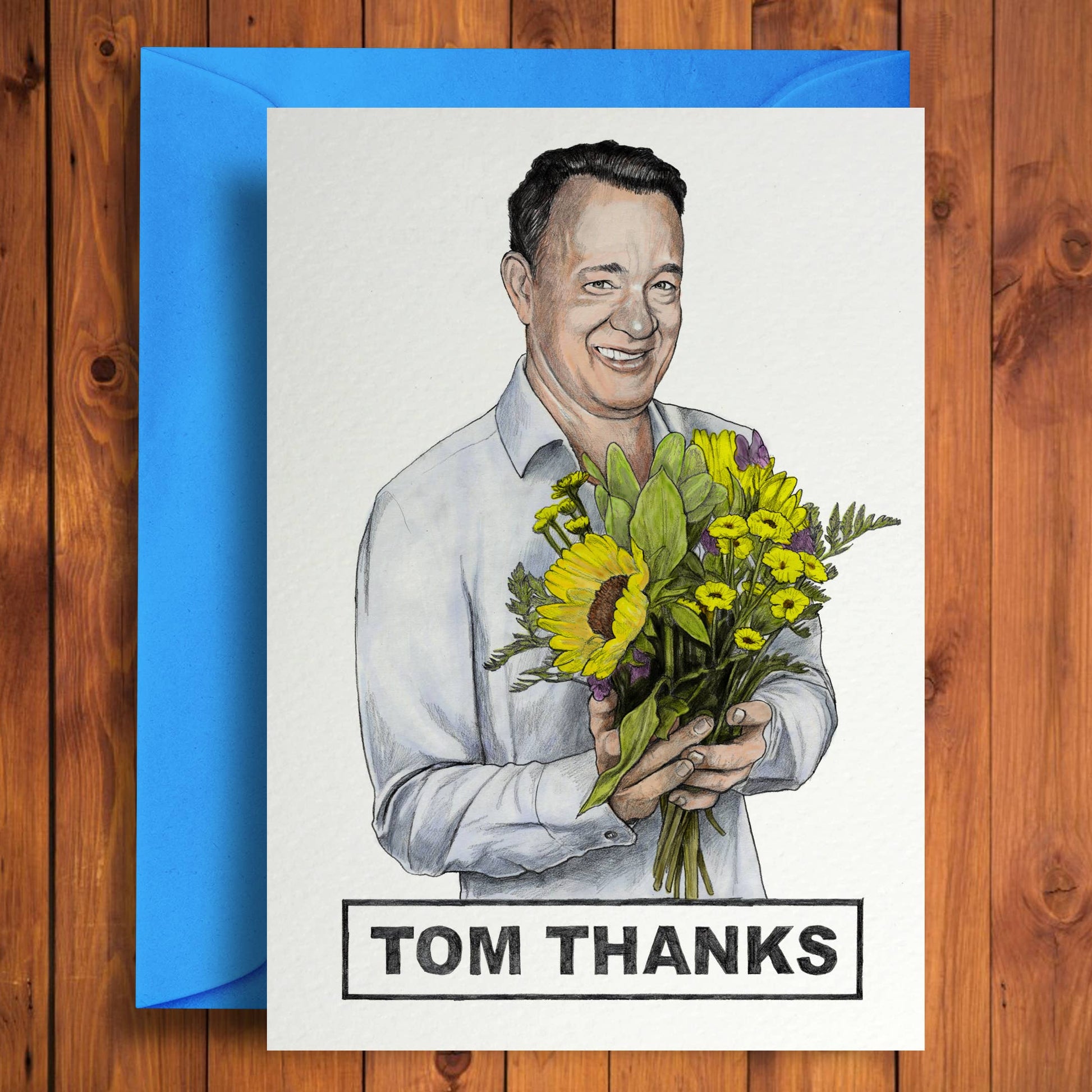 Tom Thanks - Greeting Card - Mellow Monkey