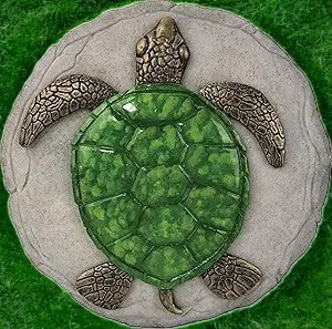 Sea Turtle - Stepping Stone and Wall Plaque