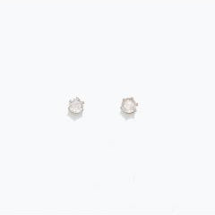 Cubic Zirconia Studs - Gold Stud Earrings - Mellow Monkey